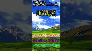 Sweet Recitation of Surah Ad Duha  Sheikh Muhammad Al Faqih  Learn Quran Deeply  سورة الضحى [upl. by Torray]