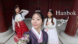 WE WORE KOREAN TRADITIONAL DRESS FOR 24 HOURS [upl. by Guyon]