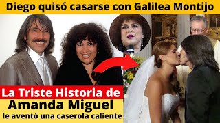 La triste historia de Amanda Miguel con Diego Verdaguer Celos Amor Pasión Separaciones [upl. by Rubliw]