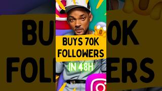 Celebrity BUYS 70k Followers on Instagram 2024 [upl. by Horacio708]