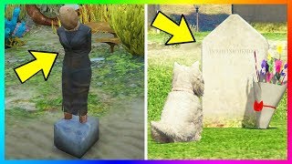 ALL Secret amp Hidden Grave Sites In GTA 5  The Mysterious Stories They Are Hiding GTA V [upl. by Silirama]