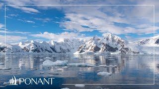 Une journée en péninsule Antarctique à 360°  PONANT [upl. by Konyn265]