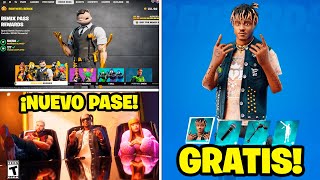 TODO LO NUEVO de FORTNITE CAPÍTULO 2 REMIX 🔥 SKIN GRATIS PASE DE BATALLA JEFES MITICOS y MÁS 😱 [upl. by Gobert]