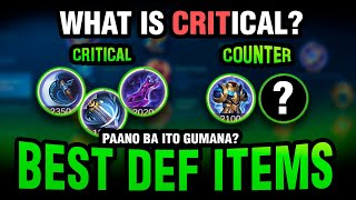 CRITICAL OR HIGH DAMAGE  WELL EXPLAINED TUTORIAL  CRIS DIGI  TIPS AND GUIDE MOBILE LEGENDS [upl. by Latimore]