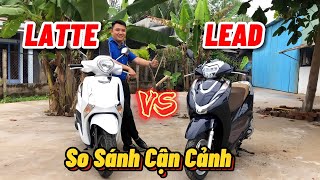 So Sánh Chi Tiết Honda LEAD amp Yamaha LATTE Mới Nhất 2022  Hiếu Xe Máy TV [upl. by Zephaniah62]