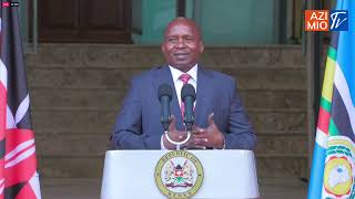 Acting President Kithure Kindiki Responds to Hard Hitting questions at Harambee House Annex [upl. by Shantha]