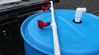 DIY Automatic Chicken Water System from 5 Gallon Buckets [upl. by Bergman]