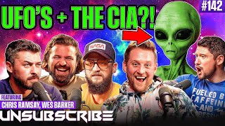 UFOs Magic Tricks amp CIA Conspiracies ft Chris Ramsay amp Wes Barker  Unsubscribe Podcast Ep 142 [upl. by Sobel212]