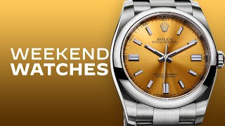 Rolex Oyster Perpetual 36 quotWhite Grapequot Dial Reviewed Style Guide For Watch Collectors Holiday 2020 [upl. by Gristede]