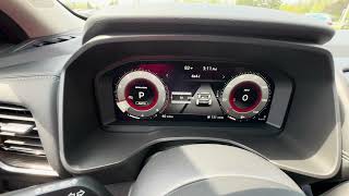 Nissan Ownership 2024 Rogue Platinum Digital Dashboard walkthrough nissan nissanrogue [upl. by Terencio]