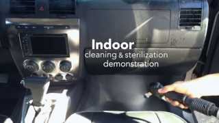 ezsteam  Car Interior  steam cleaning amp sterilization [upl. by Shandeigh]