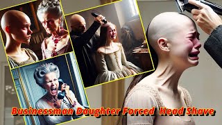 Haircut Stories  Businessman Daughter Forced Head Shave in Villa  headshave buzz cut bald [upl. by Eladnor]