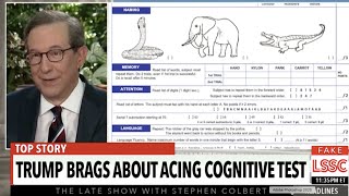 Everyone Is Super Impressed That Trump Passed His Cognitive Test [upl. by Iclehc]