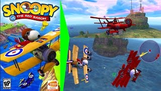 Snoopy vs the Red Baron Gameplay  3 Dog Fights PS2 HD [upl. by Jarrad]