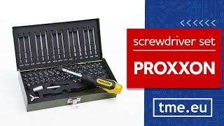 Screwdriver Set with Case  PROXXON 23107 UNBOXING [upl. by Neils253]