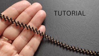 DIY Seed Bead Bracelet Tutorial How to Make Beaded bracelet Beaded Jewelry Making [upl. by Bencion187]