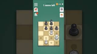 Pocket Chess level 23 walkthrough solution with strategy tutorial [upl. by Htnamas]