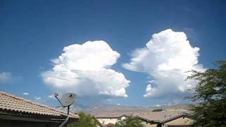 Cumulonimbus forming over San Gorgonio 08 26 2010 [upl. by Brion]