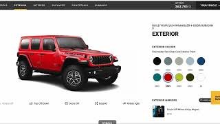 2024 Jeep rubicon X Colors [upl. by Jollenta]