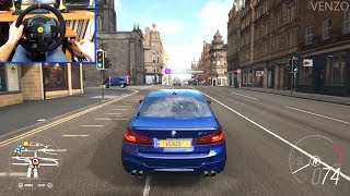 2018 BMW M5  Forza Horizon 4 Thrustmaster t300  Shifter Gameplay [upl. by Johiah]