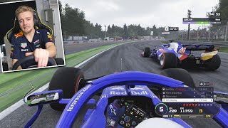 GENIAALSTE INHAALRACE OOIT  F1 2019 14 100 Race [upl. by Ackley895]