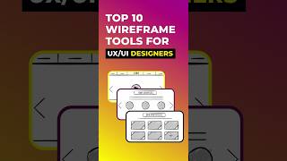 Top 10 Wireframe Tools for UXUI Designers in 2023 viral shorts ux [upl. by Yennek]