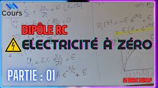 2 BAC  Dipôle RC  Électricité Résume [upl. by Anrev465]