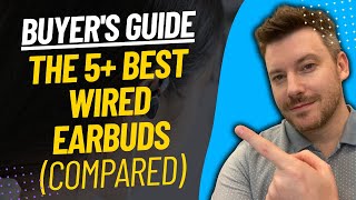 TOP 5 Best Wired Earbuds  Best Wired Earbud Headphones Review 2024 [upl. by Henn778]