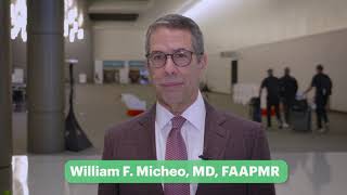 AAPMR23 Awards Speech  William F Micheo MD FAAPMR [upl. by Patrica790]