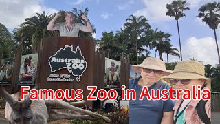 Visited the Famous Australia Zoo Home of the Crocodile Hunter [upl. by Gnak893]