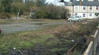 Blackwater River in Kelvedon floods  2009 [upl. by Akenor372]