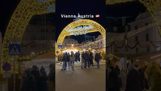 Christmas Market Am Hof Vienna Austria 🇦🇹😍👍❤️ Christmas christmasmarket christmas2024 [upl. by Parnell169]