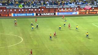 Gabon 3  2 Maroc Quel match  20120127 [upl. by Nhguaval]