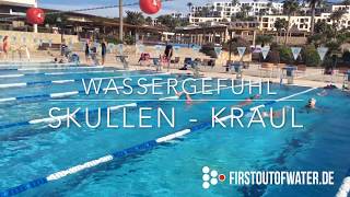 Kraulschwimmen WassergefuÌˆhl Skullen Kraul [upl. by Atenik]