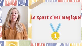 Les comptines de Pauline  Le sport cest magique [upl. by Rem]