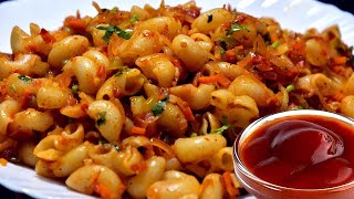 Malai Pasta Recipe  Macroni in New Style  Lunch Box Recipe  Indian Recipes [upl. by Sheaff]