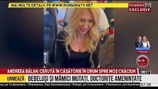 Andreea Bălan a fost cerută în căsătorie de Victor Cornea [upl. by Anema803]