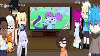 cartoon network series react to come and learn with pibbygacha club [upl. by Flann536]