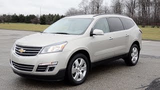 2013 Chevrolet Traverse AWD LTZ  WR TV POV Test Drive [upl. by Alla]