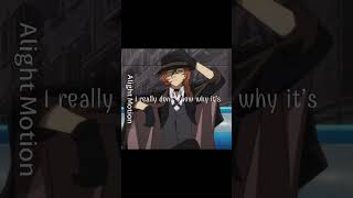 【🍷】 PRIMADONNA GIRL Edit  BSD Chuuya Nakahara Edit  bsd chuuyanakaharaedit 【🍷】 [upl. by Dareg654]