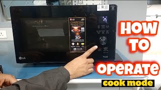 HOW TO OPERATE LG MICROWAVE OVEN MJEN286UH  CHARCOAL HEALTHY OVENS DEMO IN HINDI [upl. by Ecnerret]