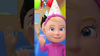 Wheels on the Birthday Bus Horn Koka TV nurseryrhymes shorts wheelsonthebus [upl. by Yadrahs604]