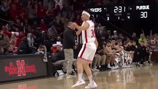 Nebraska UPSETS 1 Purdue  Mens Basketball Highlights [upl. by Tombaugh103]