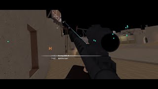 Quick scopes in Phantom Forces  Roblox  Phantom Forces [upl. by Asilram]