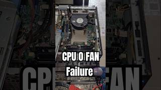 CPU 0 fan failure F1 [upl. by Lebiram762]