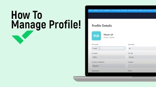 How to Manage Profile on Wrike easy [upl. by Elocon]