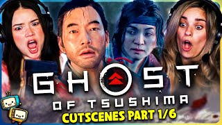 GHOST OF TSUSHIMA DIRECTORS CUT ALL CUTSCENES Part 16 REACTION [upl. by Aicemaj]