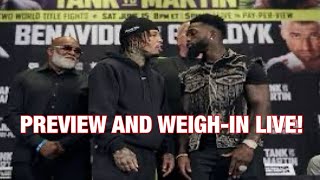 GERVONTA DAVIS FRANK MARTIN WEIGHIN AND MY LAST WORDS N THE GERVONTA DAVIS VS FRANK MARTIN FIGHT [upl. by Gnilsia]