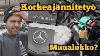 Mercedes C350e akkujuttuja  Joulukalenteri luukku 6 [upl. by Pellet326]