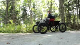 1902 Curved Dash Oldsmobile at the Owls Head Transportation Museum [upl. by Eimor]